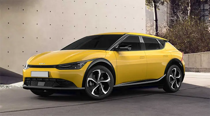 Kia EV6 2022 Color Range Offers 9 Paint Shades